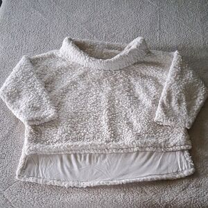 Anthropologie Saturday Sunday Elegant Cream Cowl Neck Women's Sweater